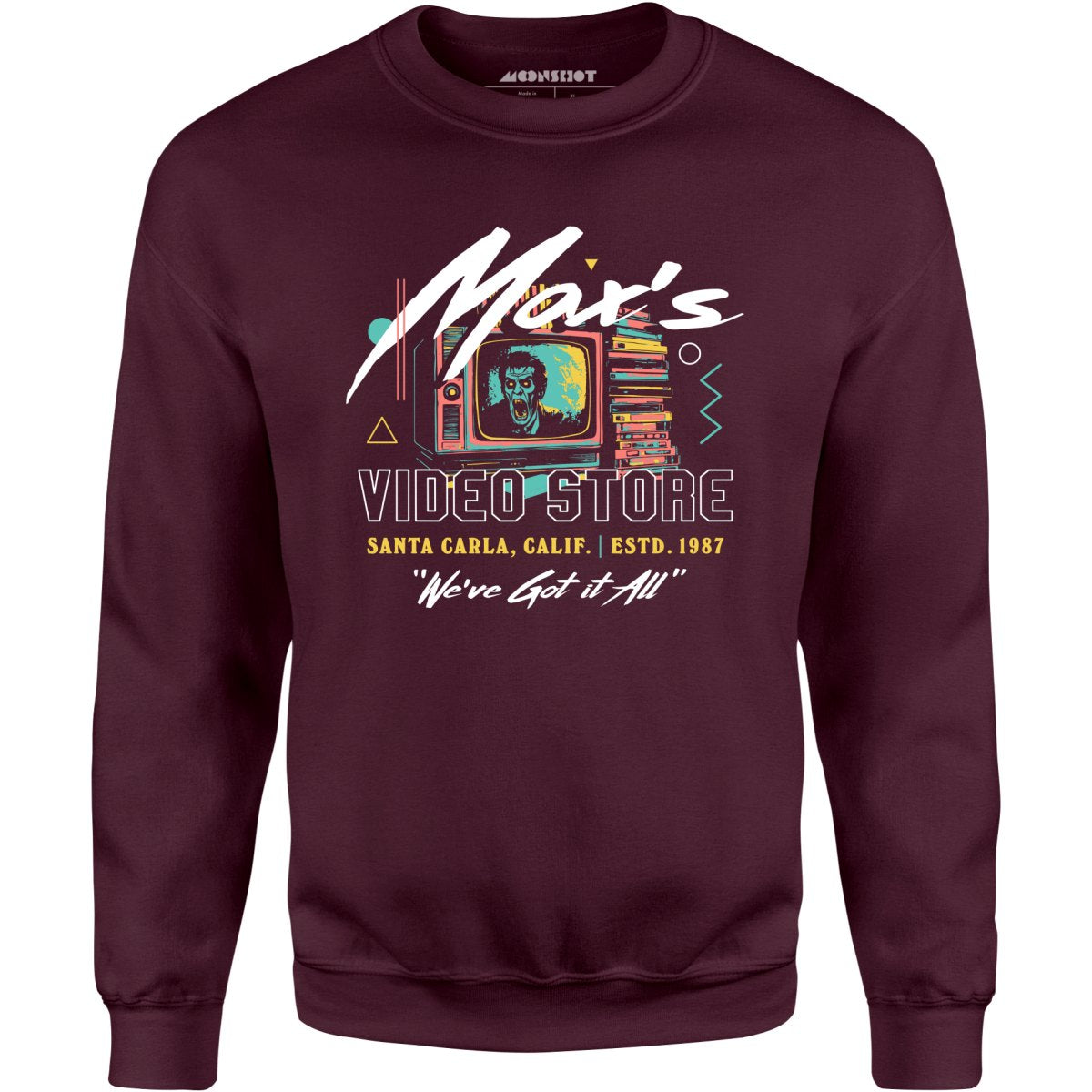 Max's Video Store - Unisex Sweatshirt
