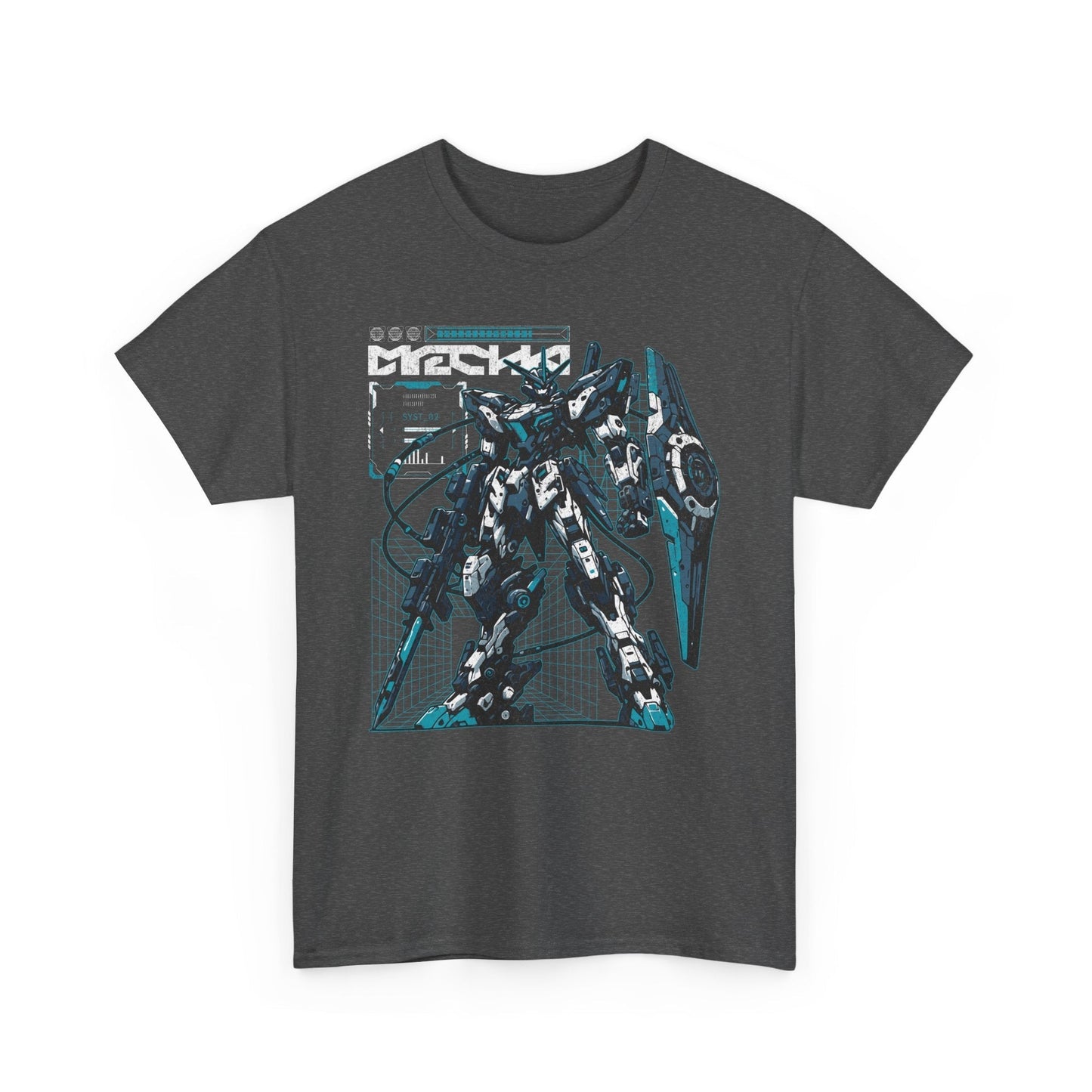 Mecha Vintage Anime Graphic Tee.