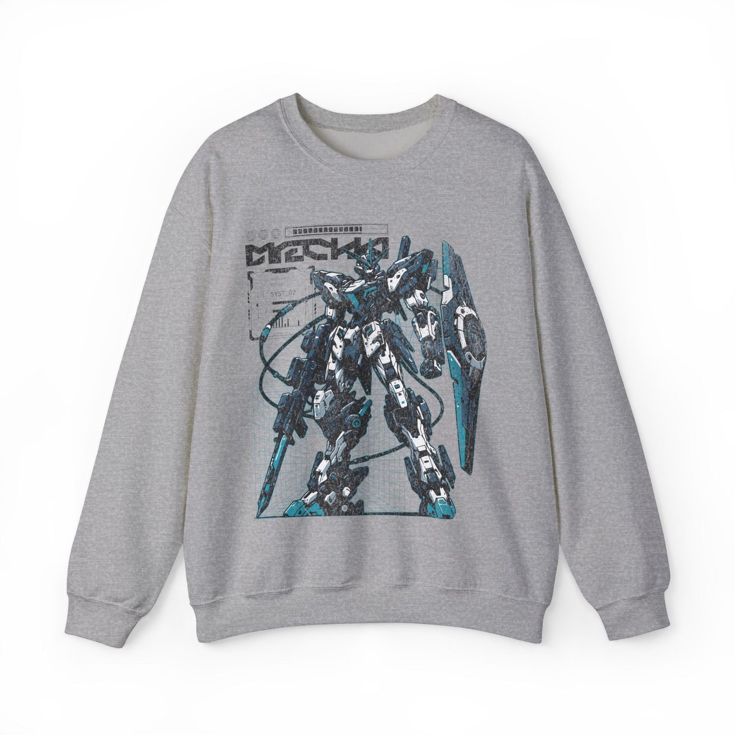 Mecha Vintage Gundam Daimos Style Japanese Anime Sweatshirt