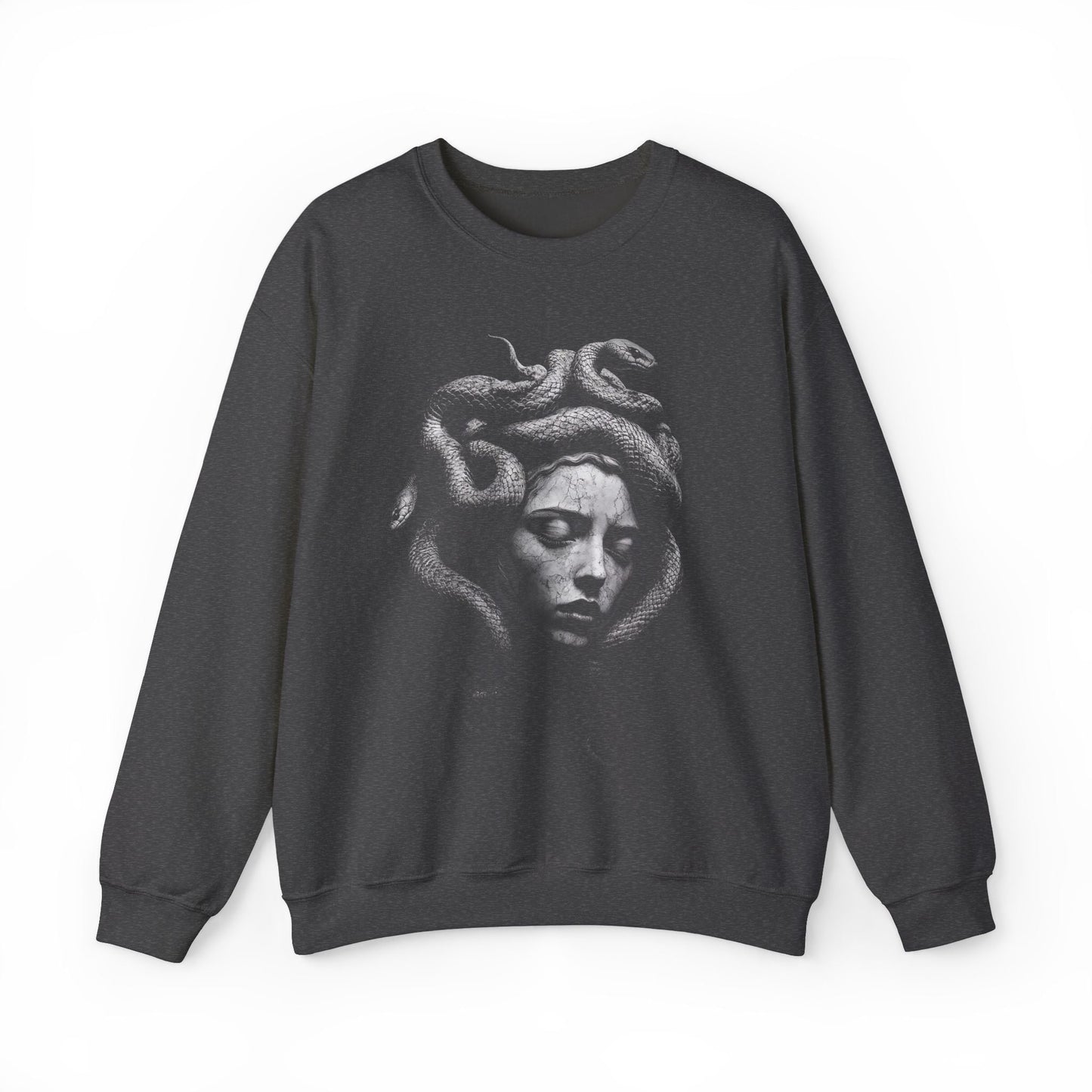 Medusa Vintage Graphic Sweatshirt.