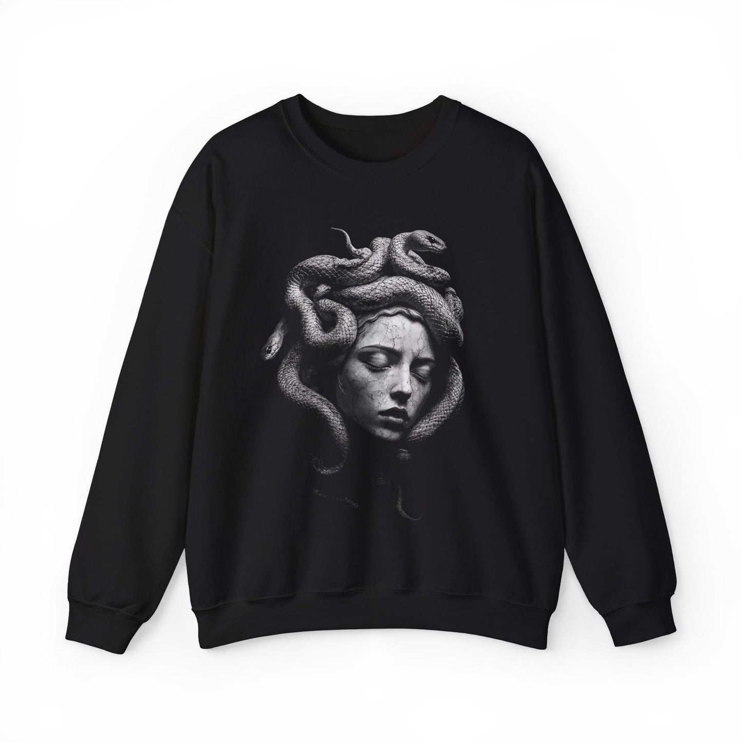 Medusa Vintage Graphic Sweatshirt.