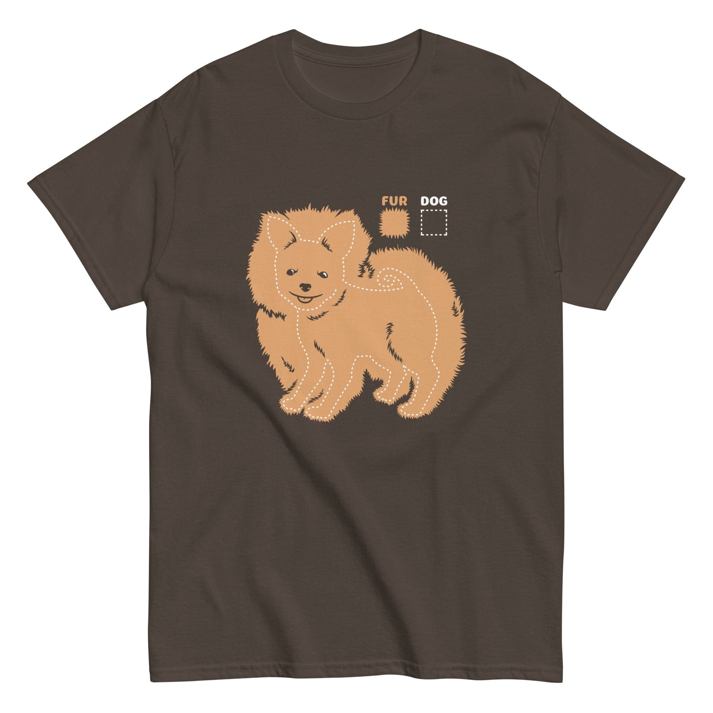 Dog vs Fur Pomeranian Men's Classic Tee