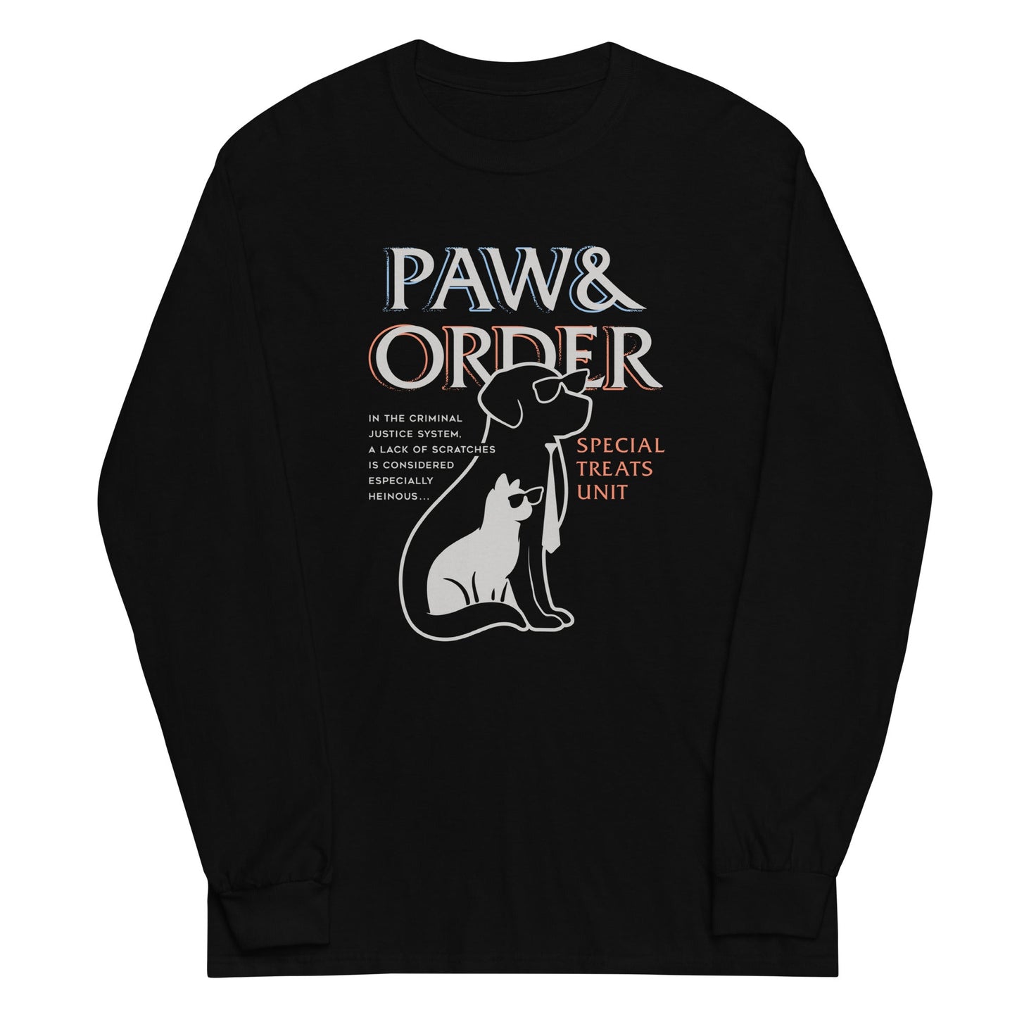 Paw & Order Unisex Long Sleeve Tee