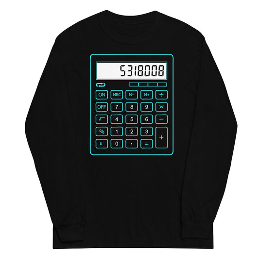 5318008 Calculator Unisex Long Sleeve Tee