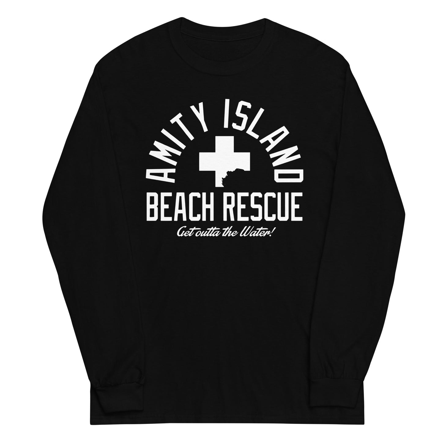 Amity Island Beach Rescue Unisex Long Sleeve Tee