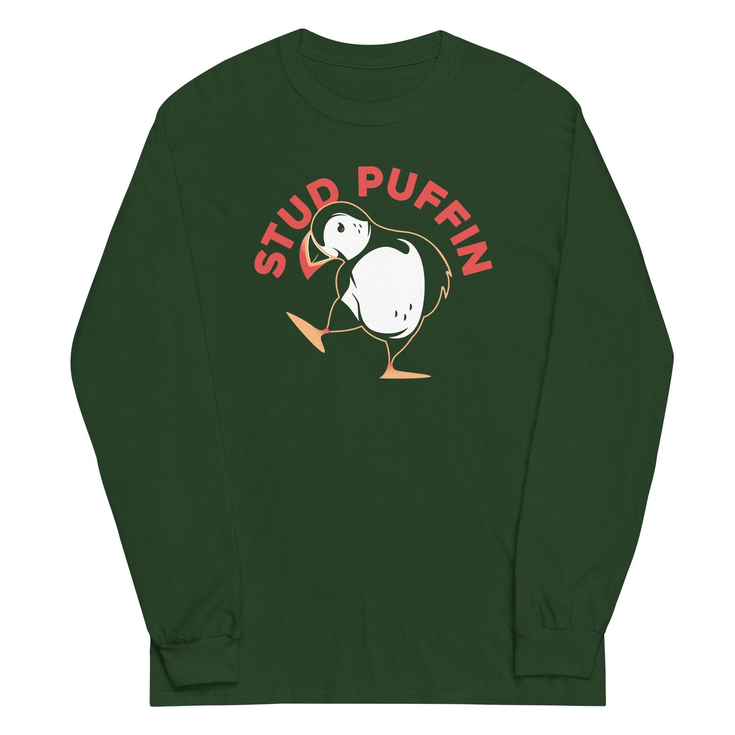 Stud Puffin Unisex Long Sleeve Tee