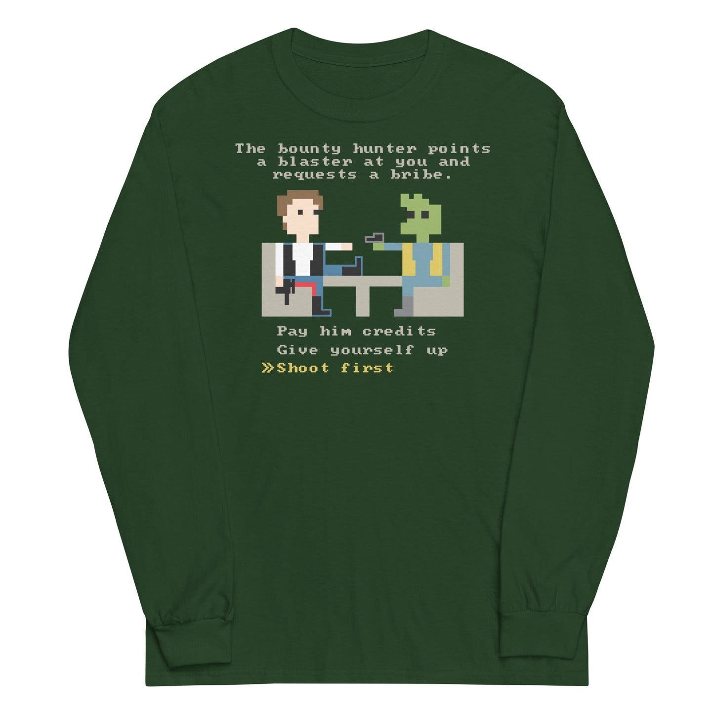 The Bounty Hunter Unisex Long Sleeve Tee