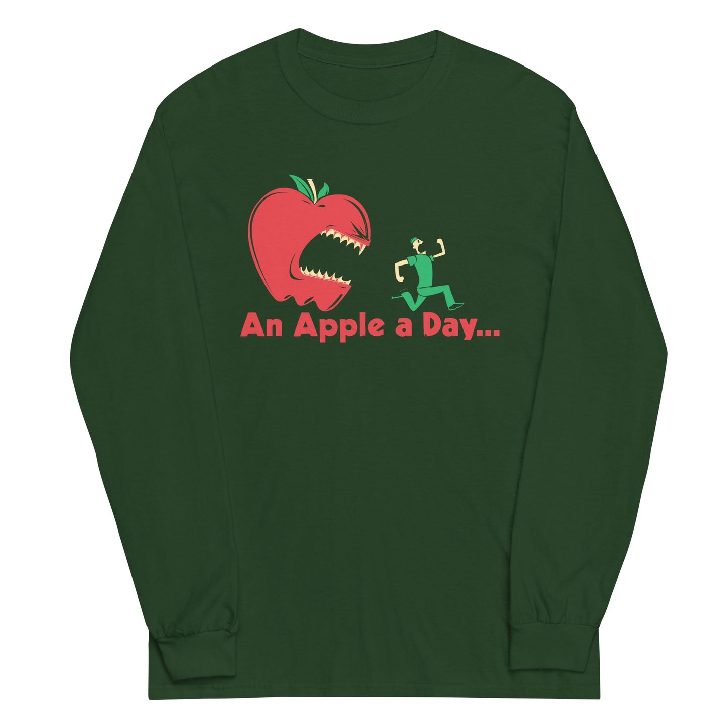 An Apple A Day... Unisex Long Sleeve Tee