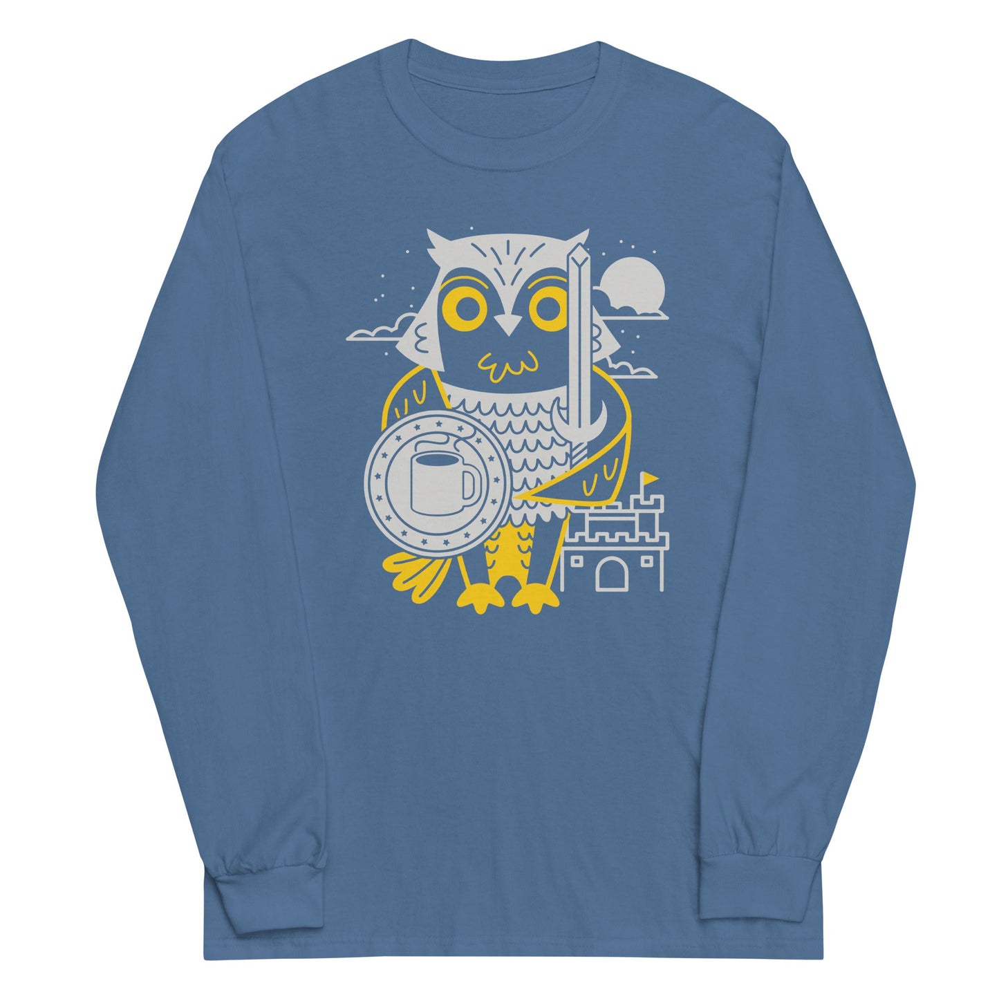 Knight Owl Unisex Long Sleeve Tee