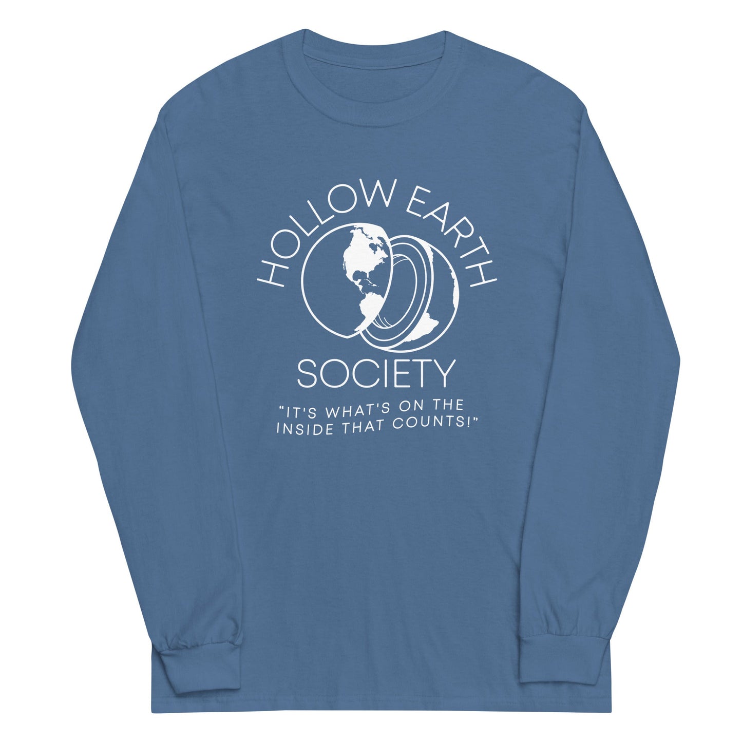 Hollow Earth Society Unisex Long Sleeve Tee