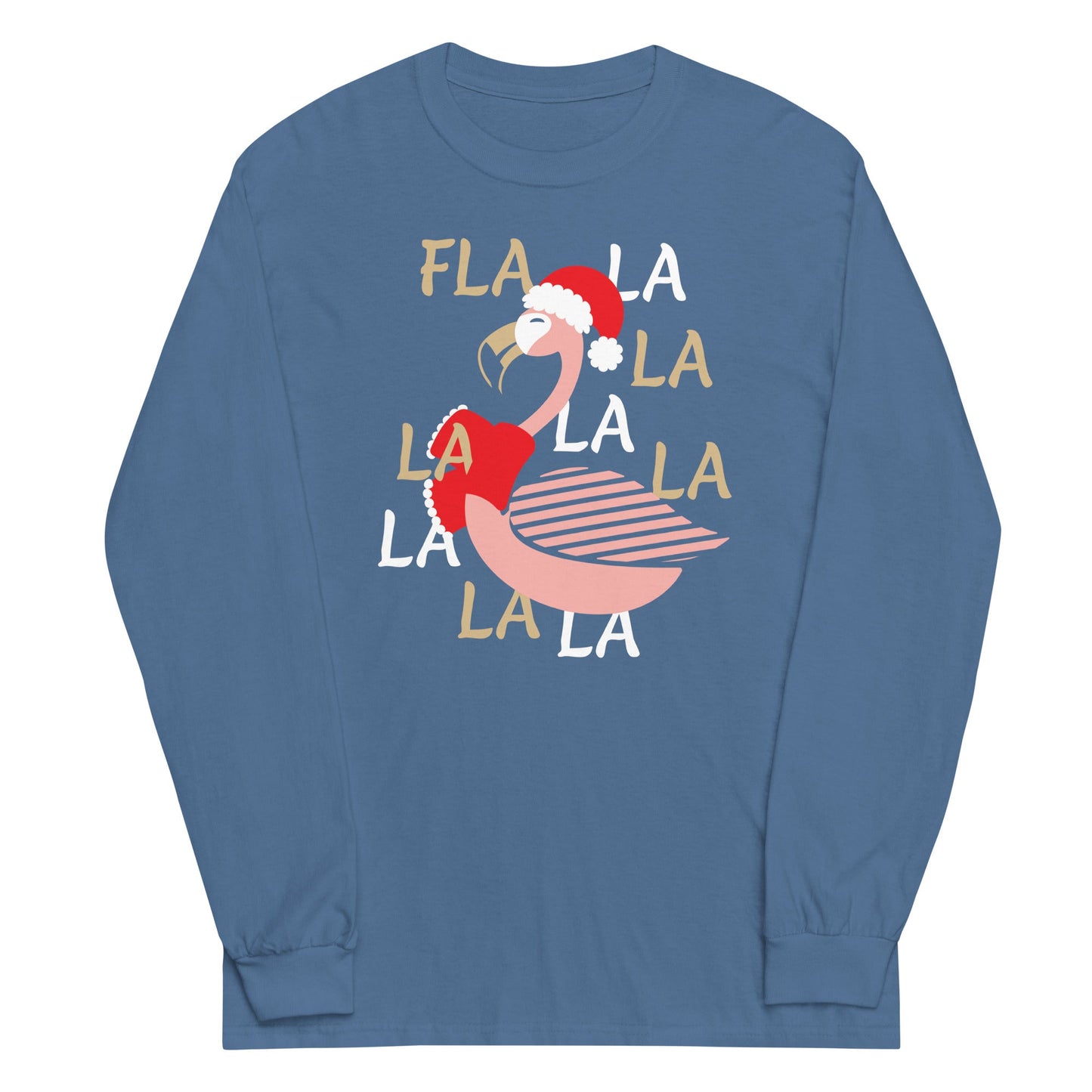 Fla La La Lamingo Unisex Long Sleeve Tee