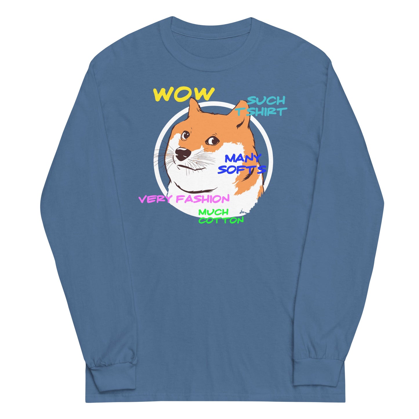 Doge Shirt Unisex Long Sleeve Tee