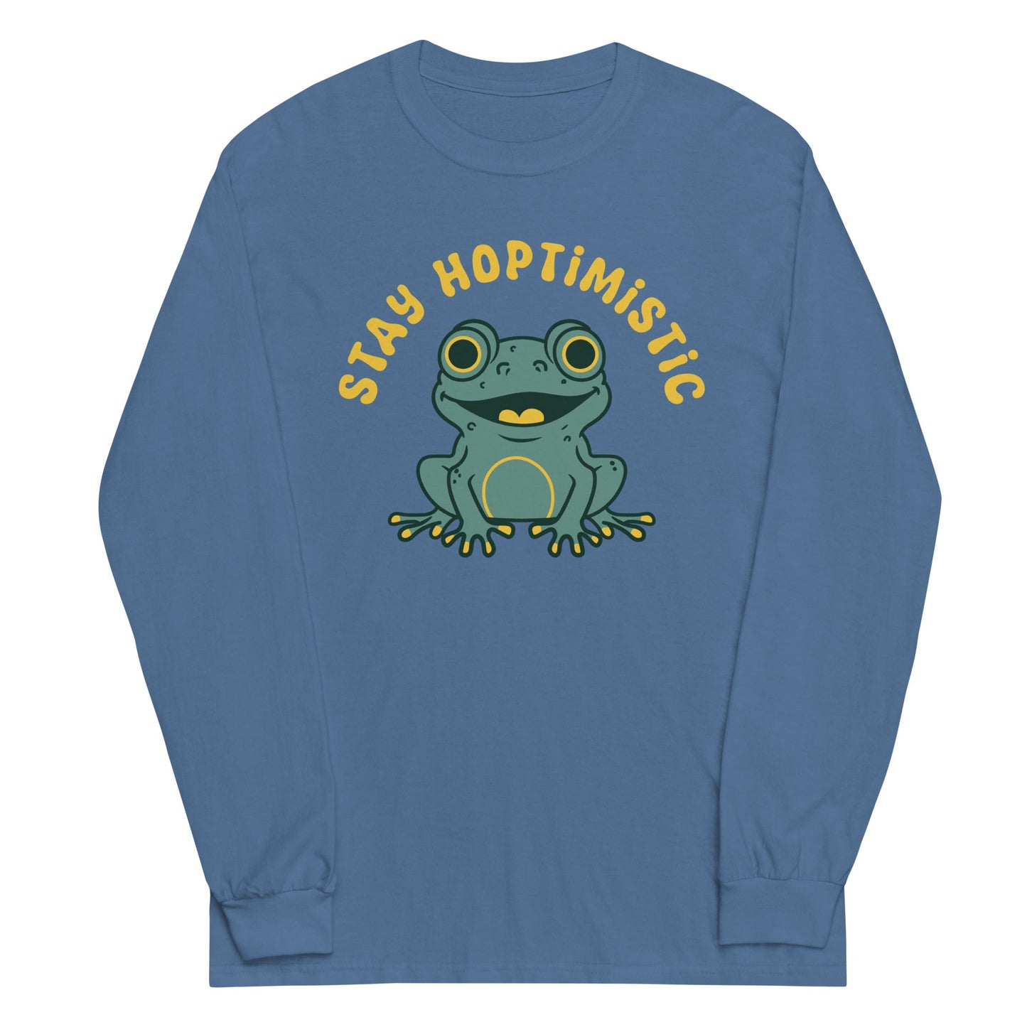 Stay Hoptimistic Unisex Long Sleeve Tee