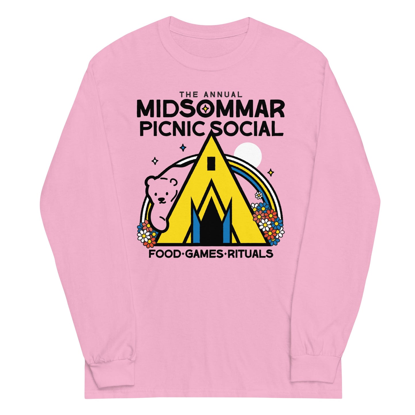 The Annual Midsommar Picnic Social Unisex Long Sleeve Tee