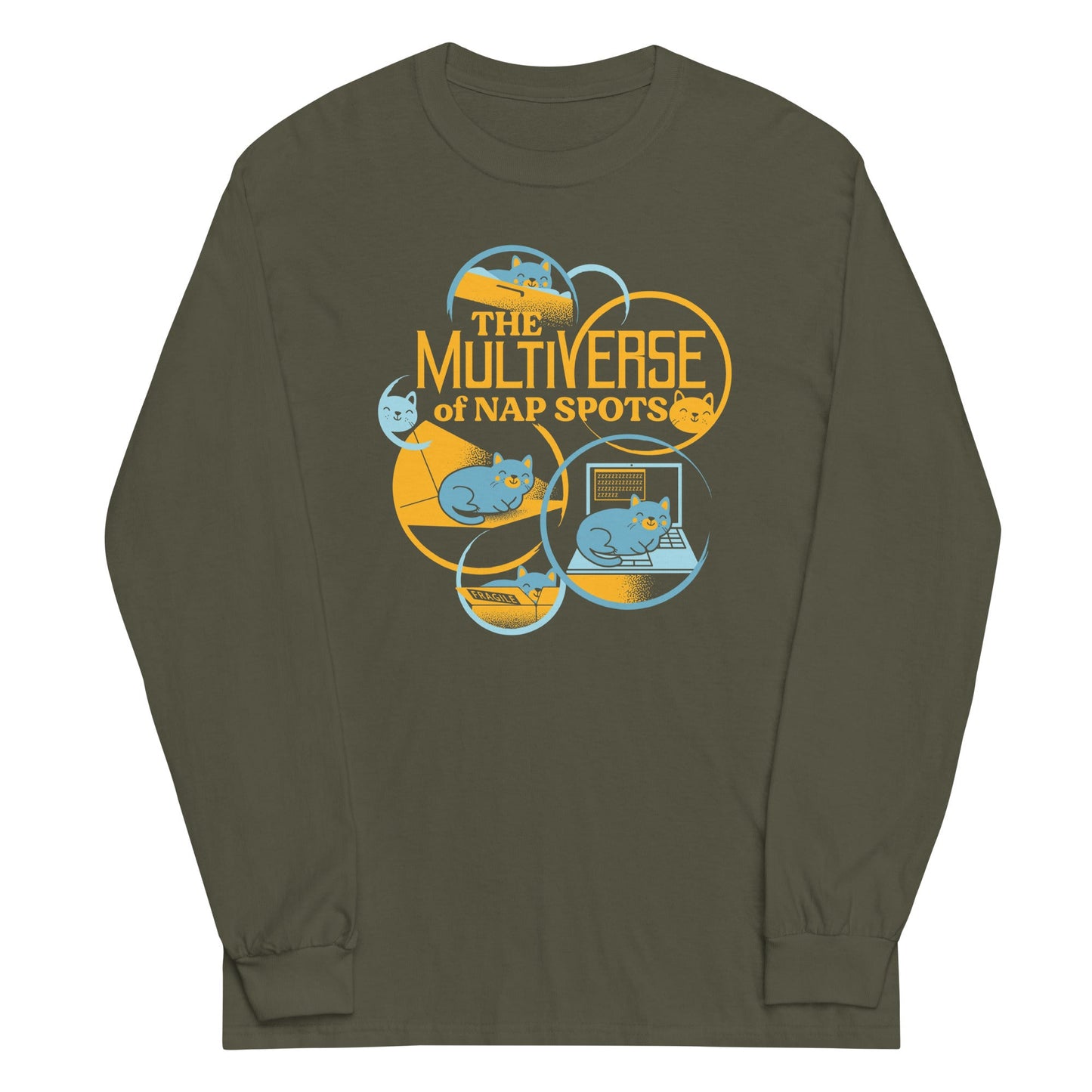 The Multiverse Of Nap Spots Unisex Long Sleeve Tee