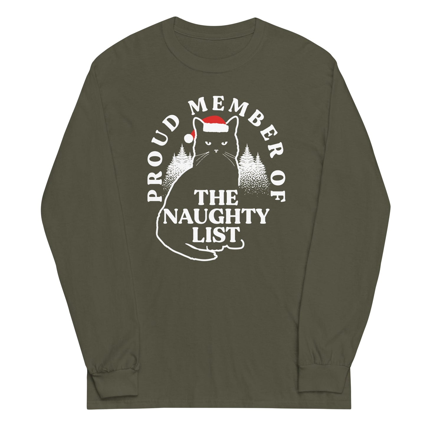 The Naughty List Unisex Long Sleeve Tee