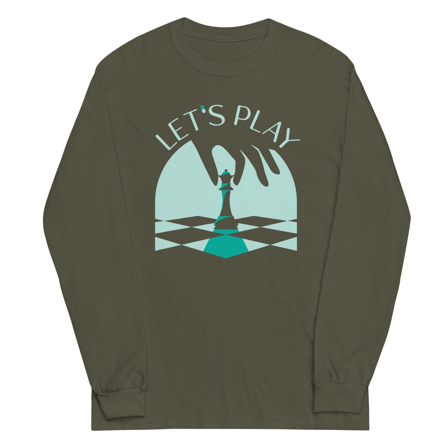 Let's Play Chess Unisex Long Sleeve Tee