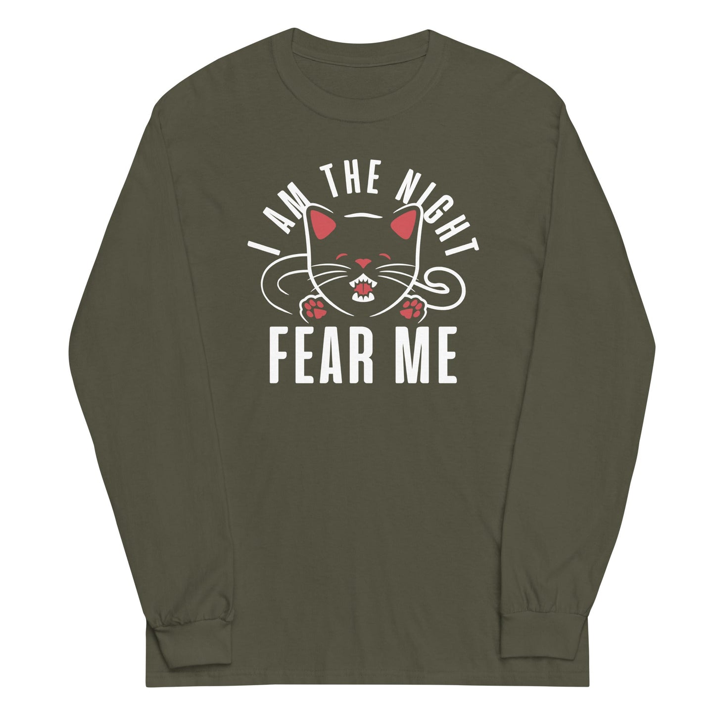 I Am The Night Fear Me Unisex Long Sleeve Tee