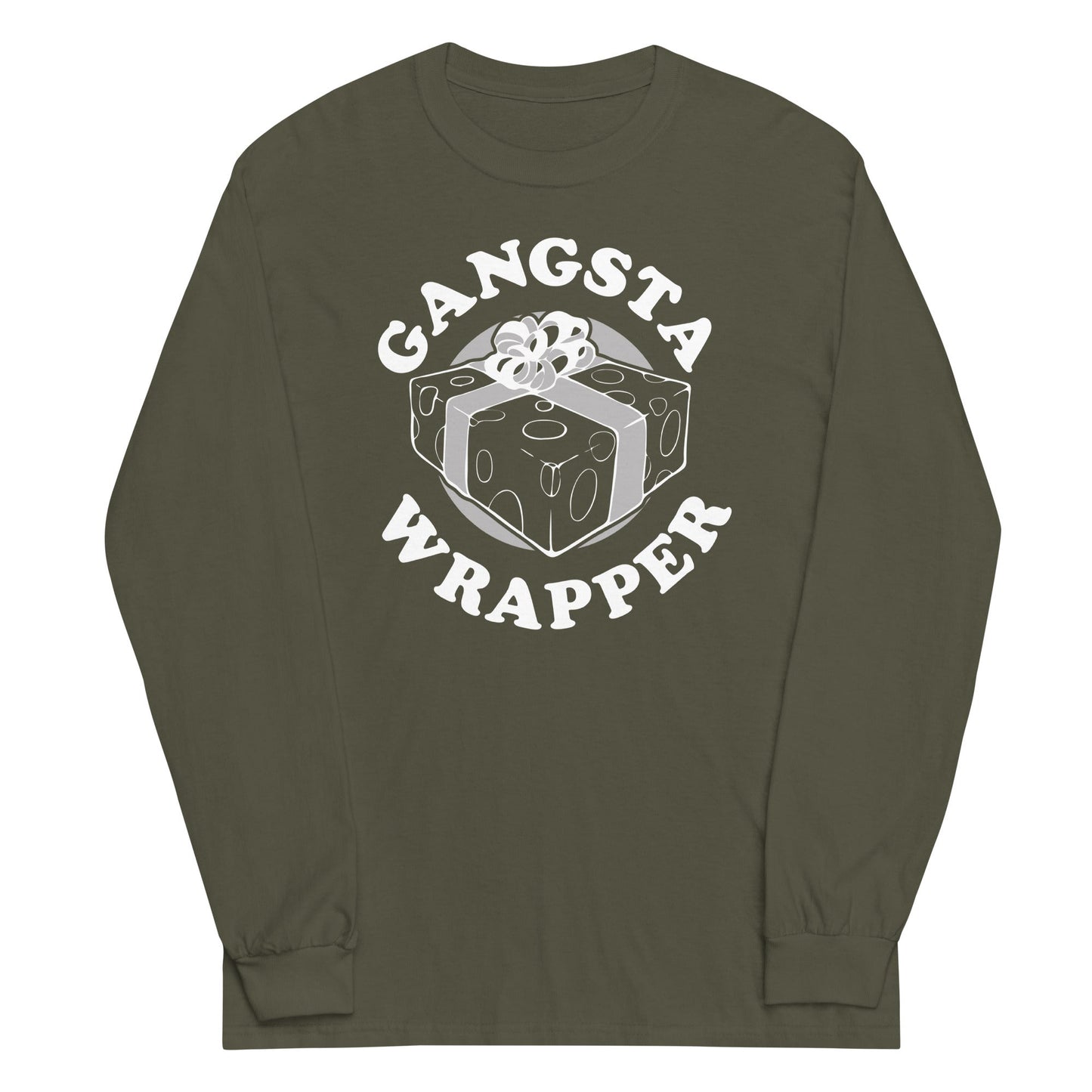 Gangsta Wrapper Unisex Long Sleeve Tee