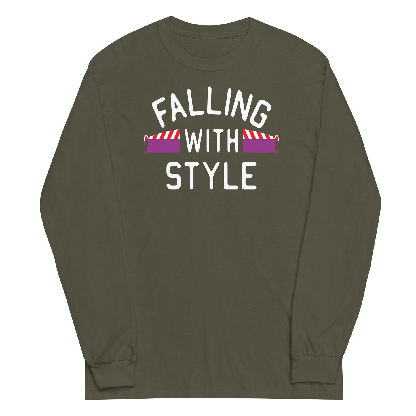 Falling With Style Unisex Long Sleeve Tee