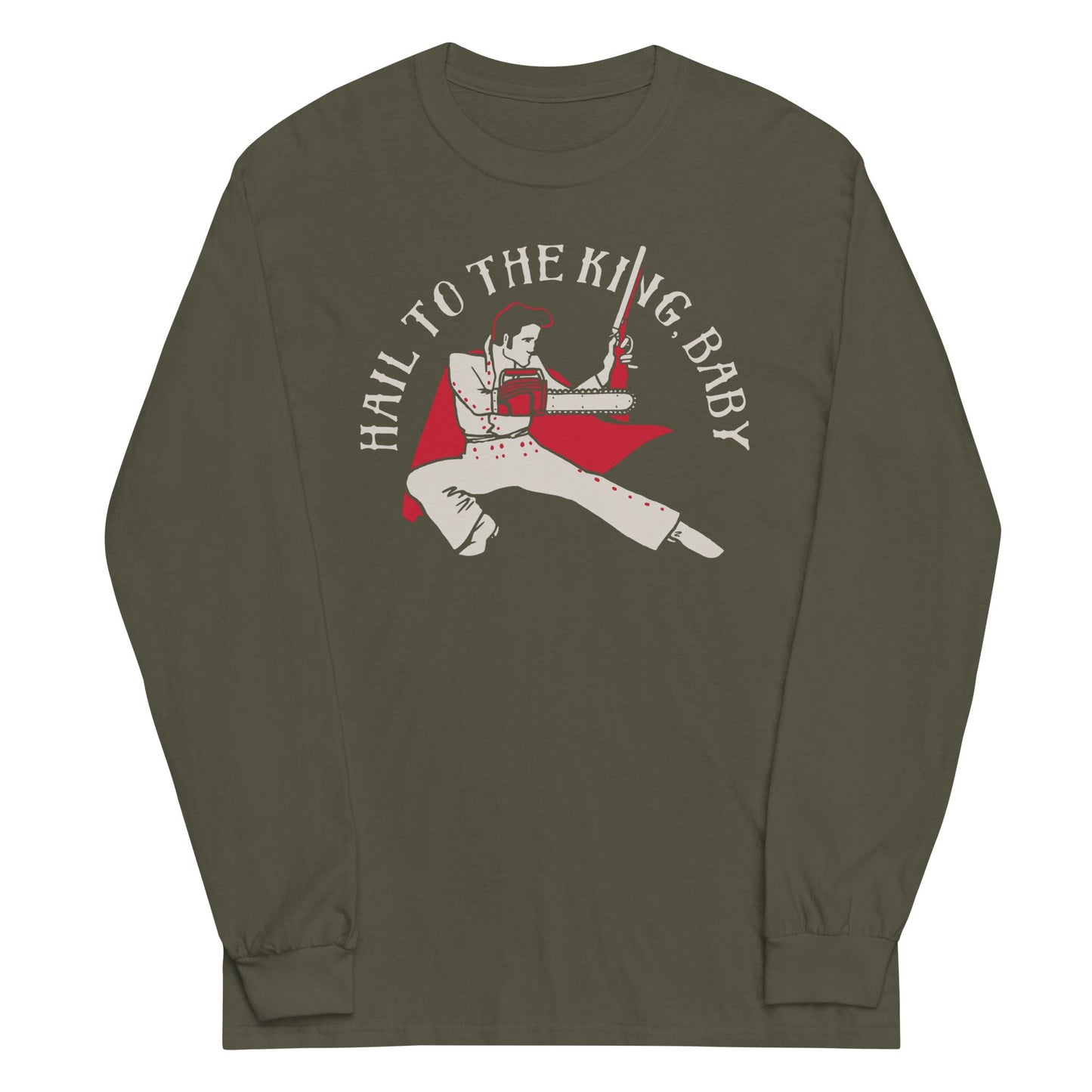 Hail To The King, Baby Unisex Long Sleeve Tee