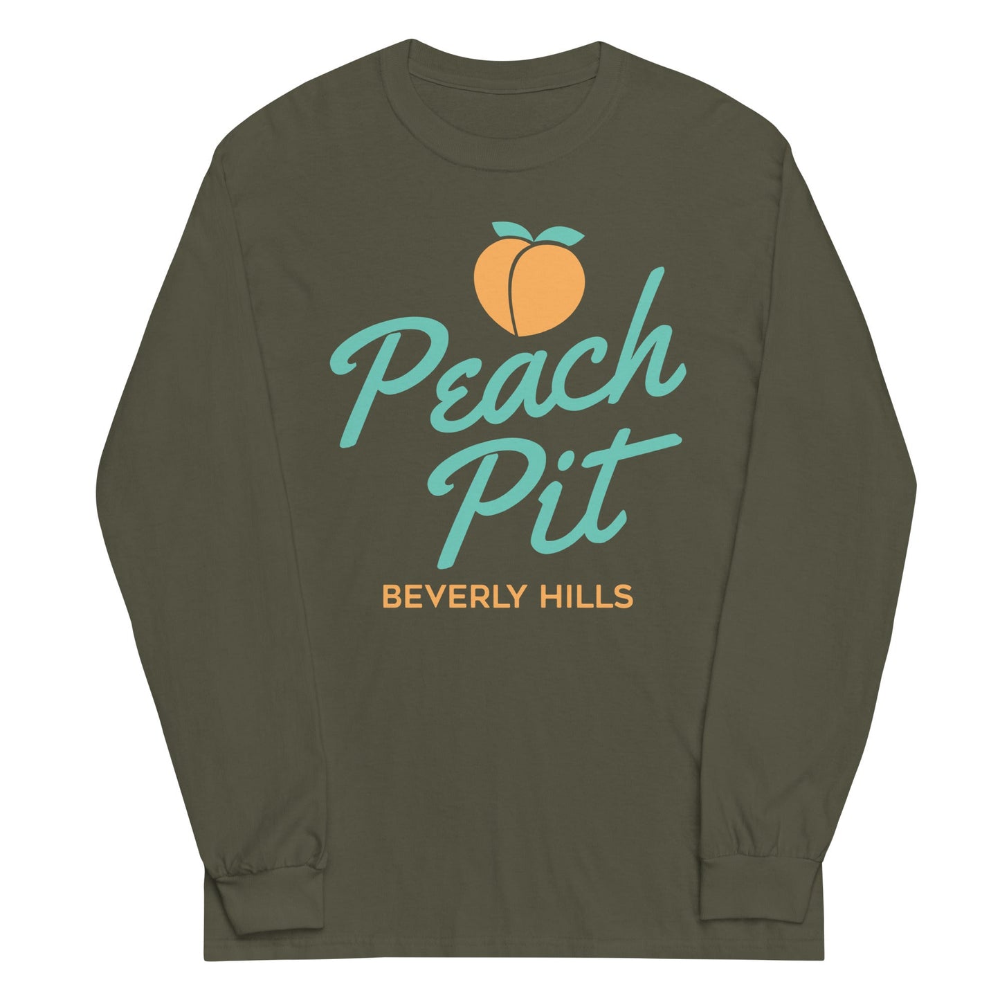 Peach Pit Unisex Long Sleeve Tee