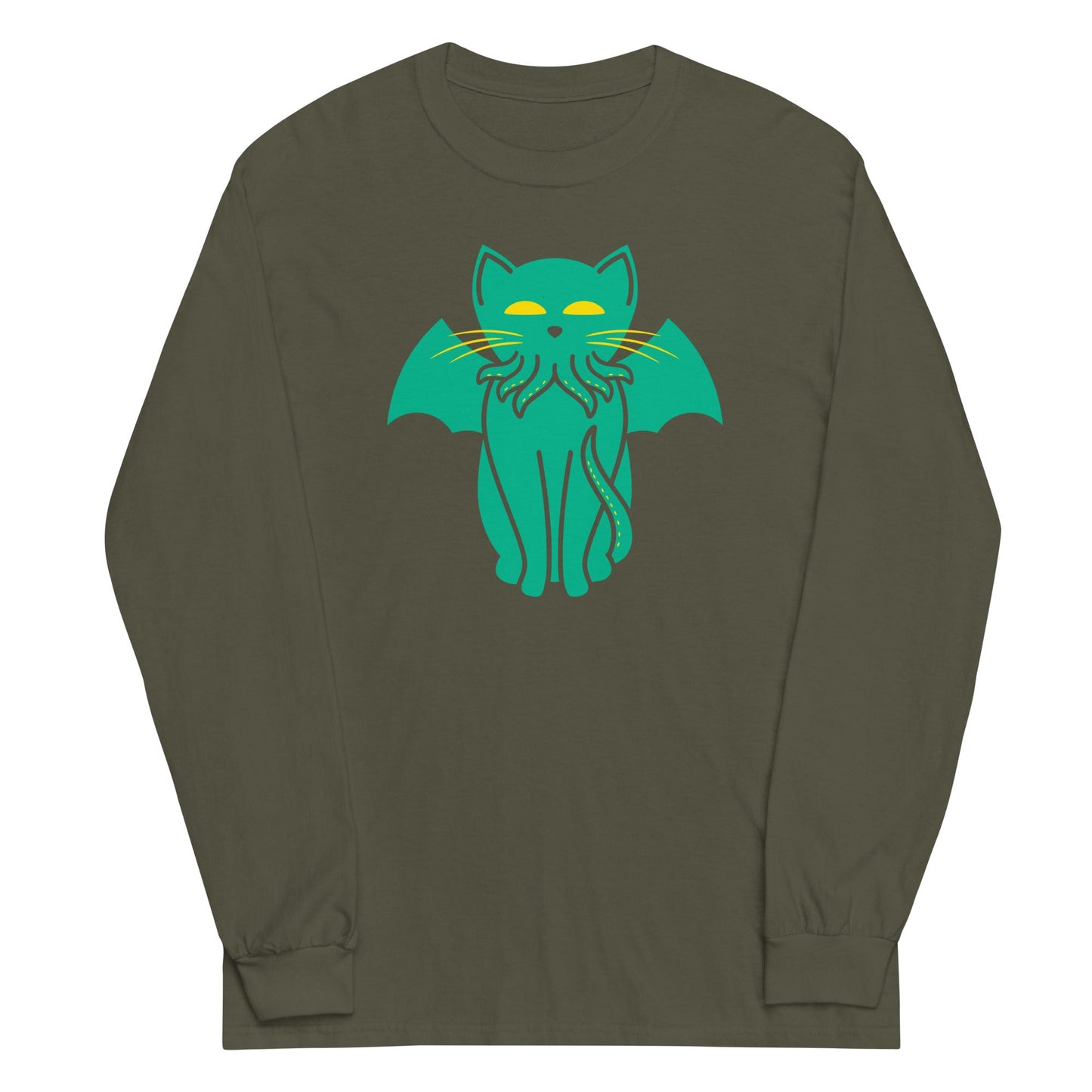 Cathulhu Unisex Long Sleeve Tee