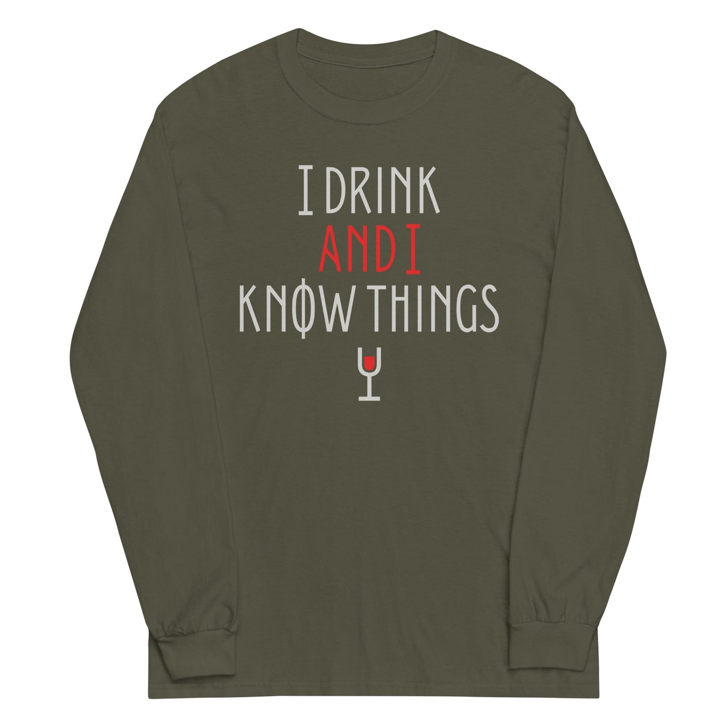 I Drink And I Know Things Unisex Long Sleeve Tee