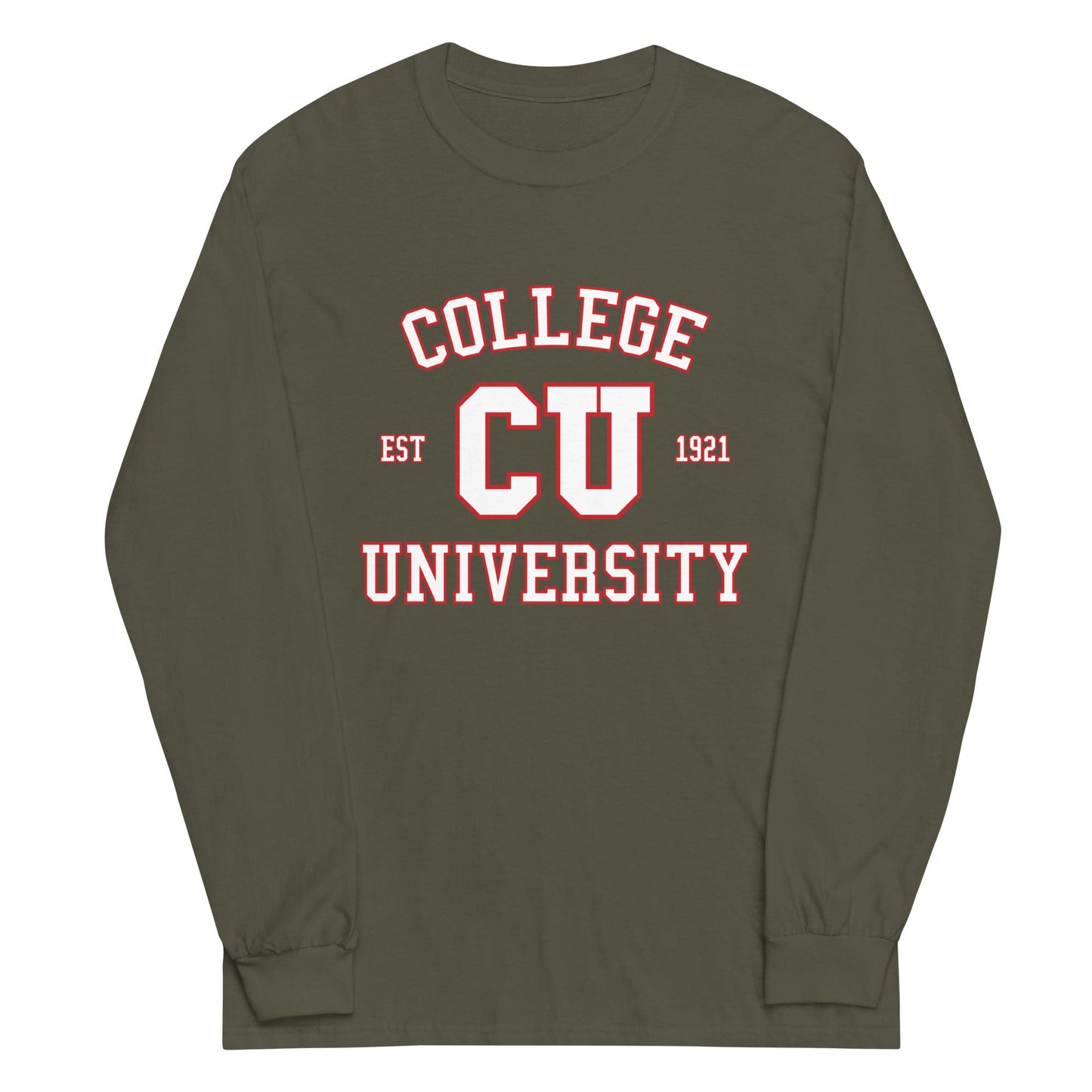 College University Unisex Long Sleeve Tee