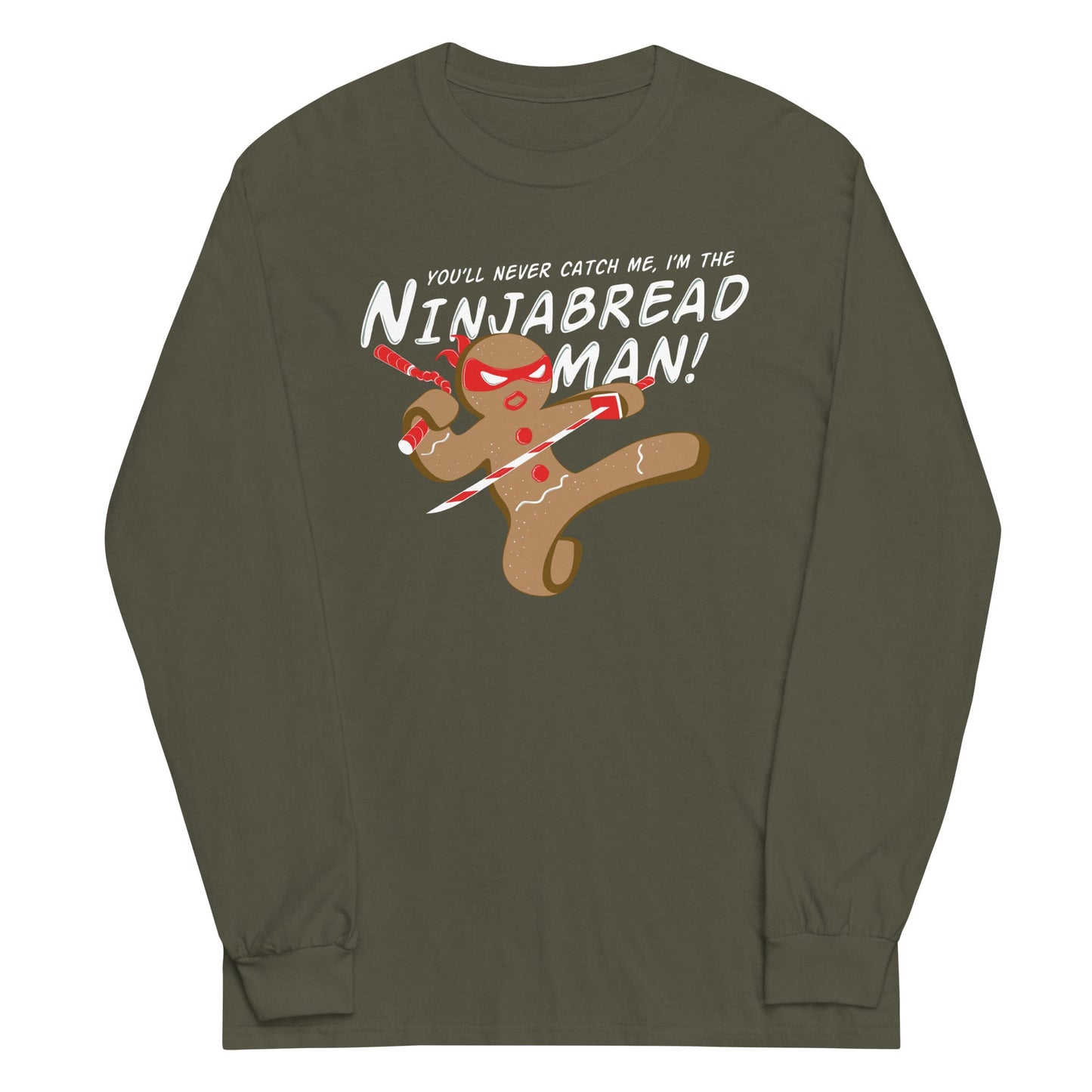 I'm The Ninjabread Man! Unisex Long Sleeve Tee