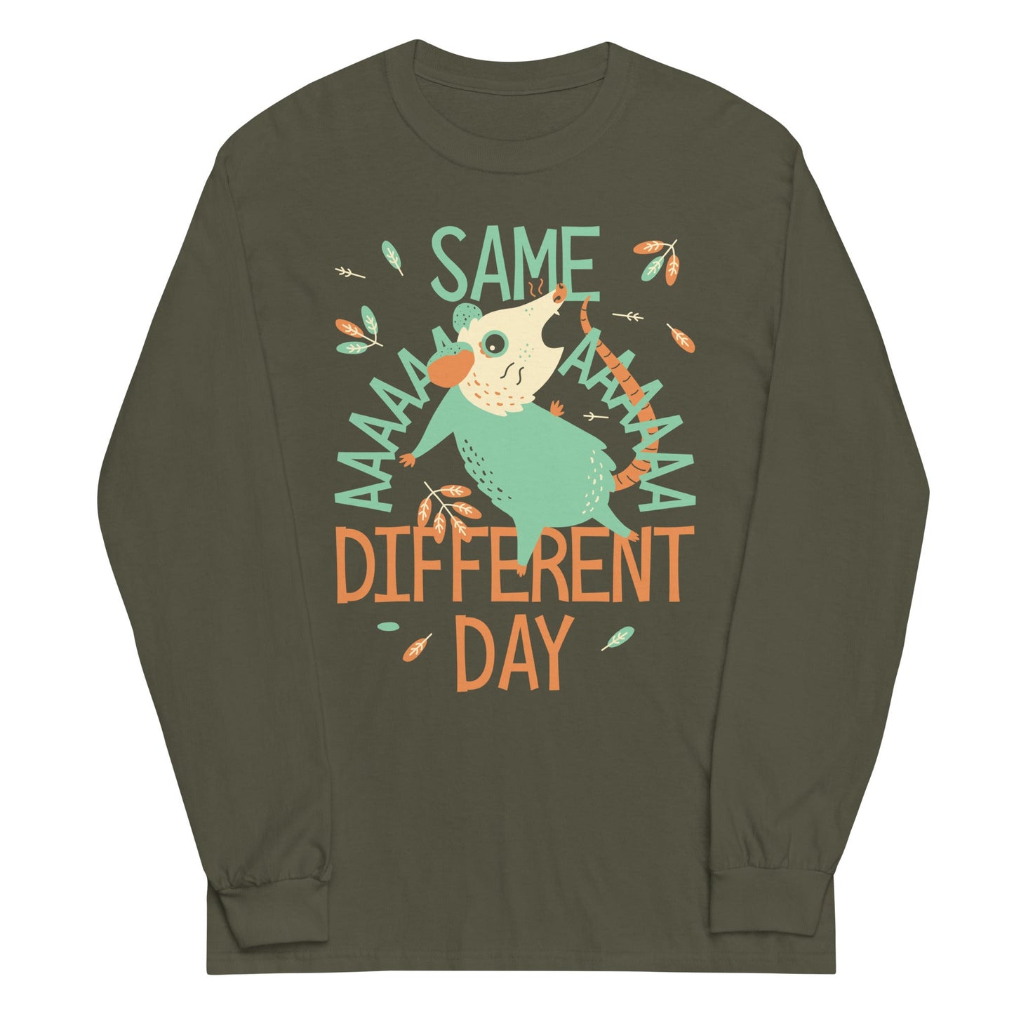 Same Aaaa Different Day Unisex Long Sleeve Tee