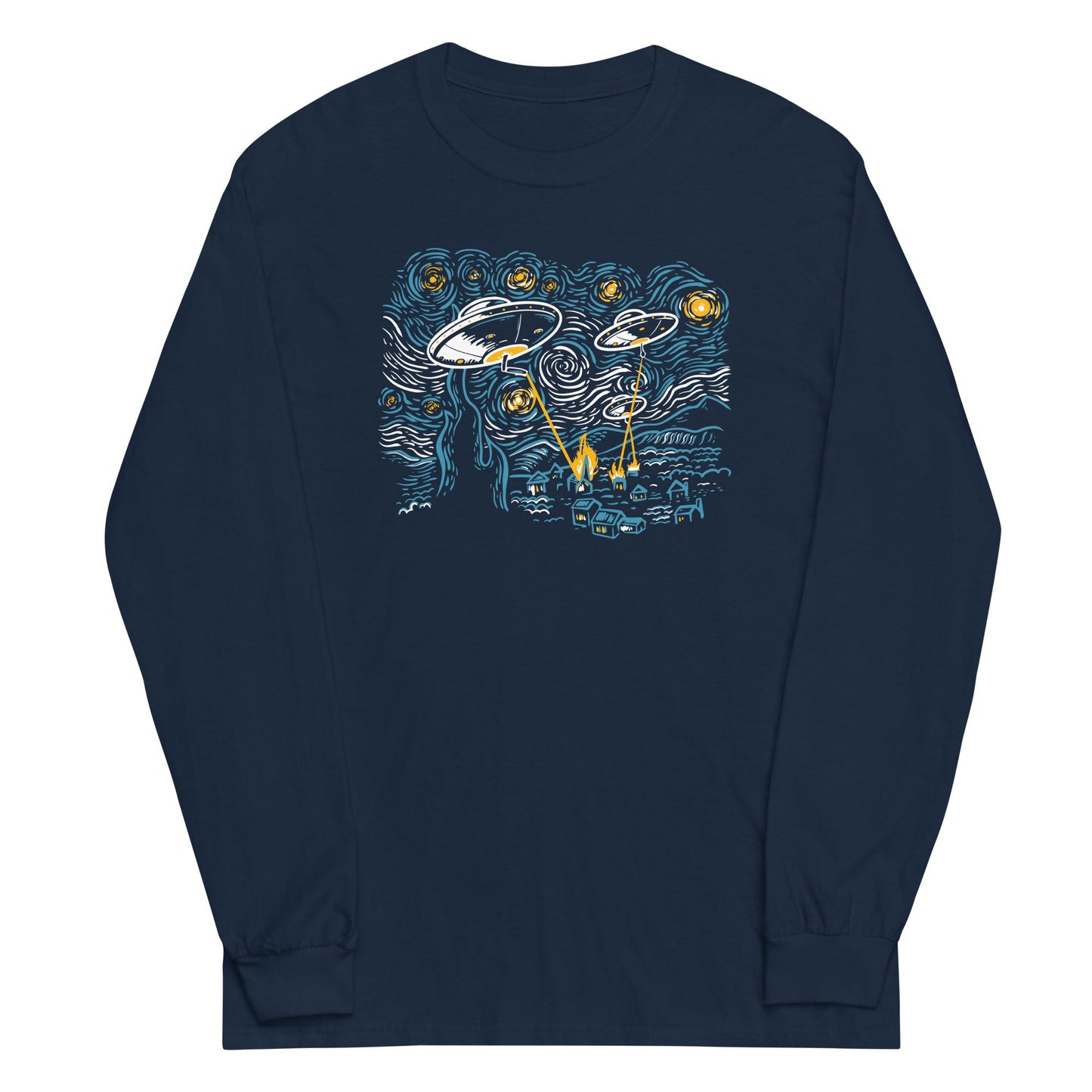 Starry Invasion Unisex Long Sleeve Tee