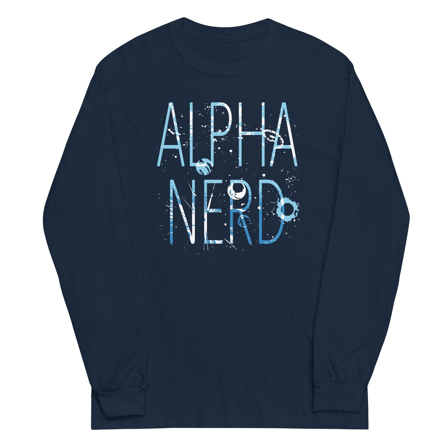 Alpha Nerd Unisex Long Sleeve Tee