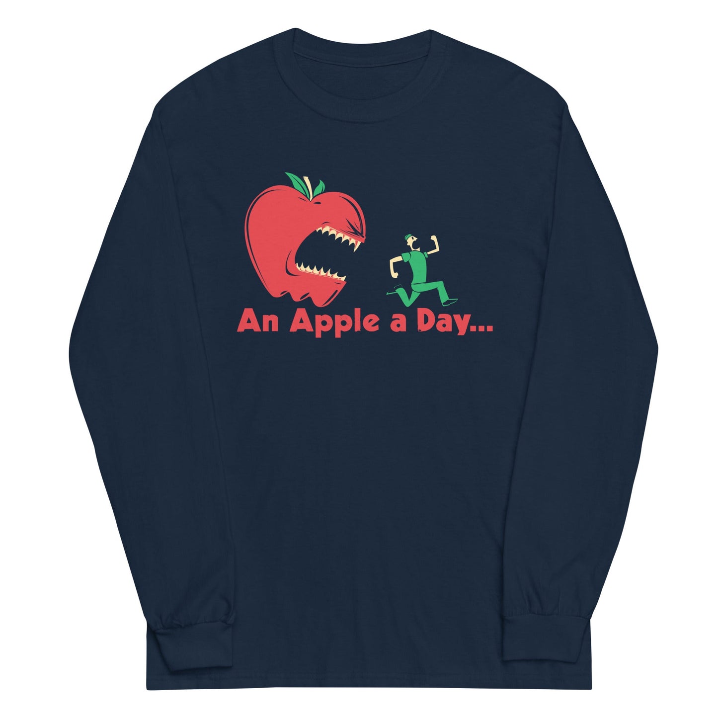 An Apple A Day... Unisex Long Sleeve Tee
