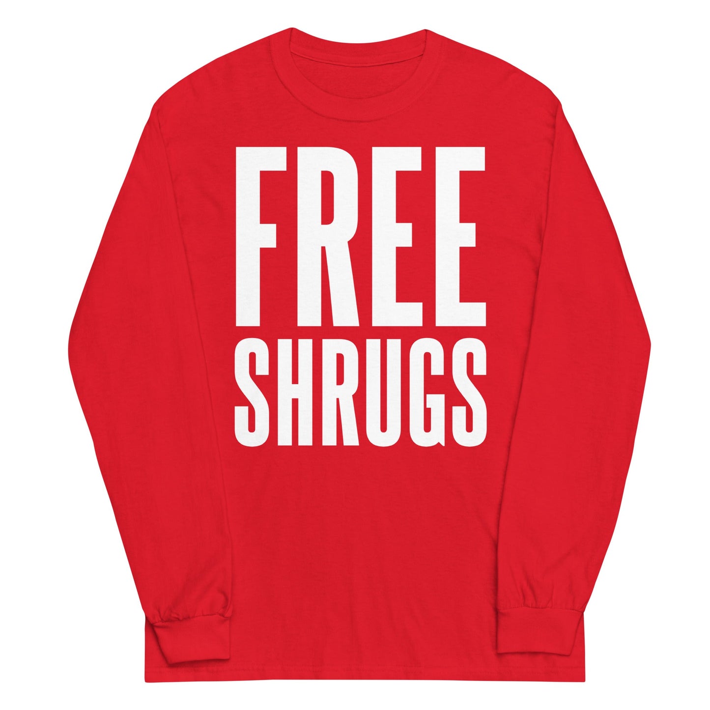 Free Shrugs Unisex Long Sleeve Tee