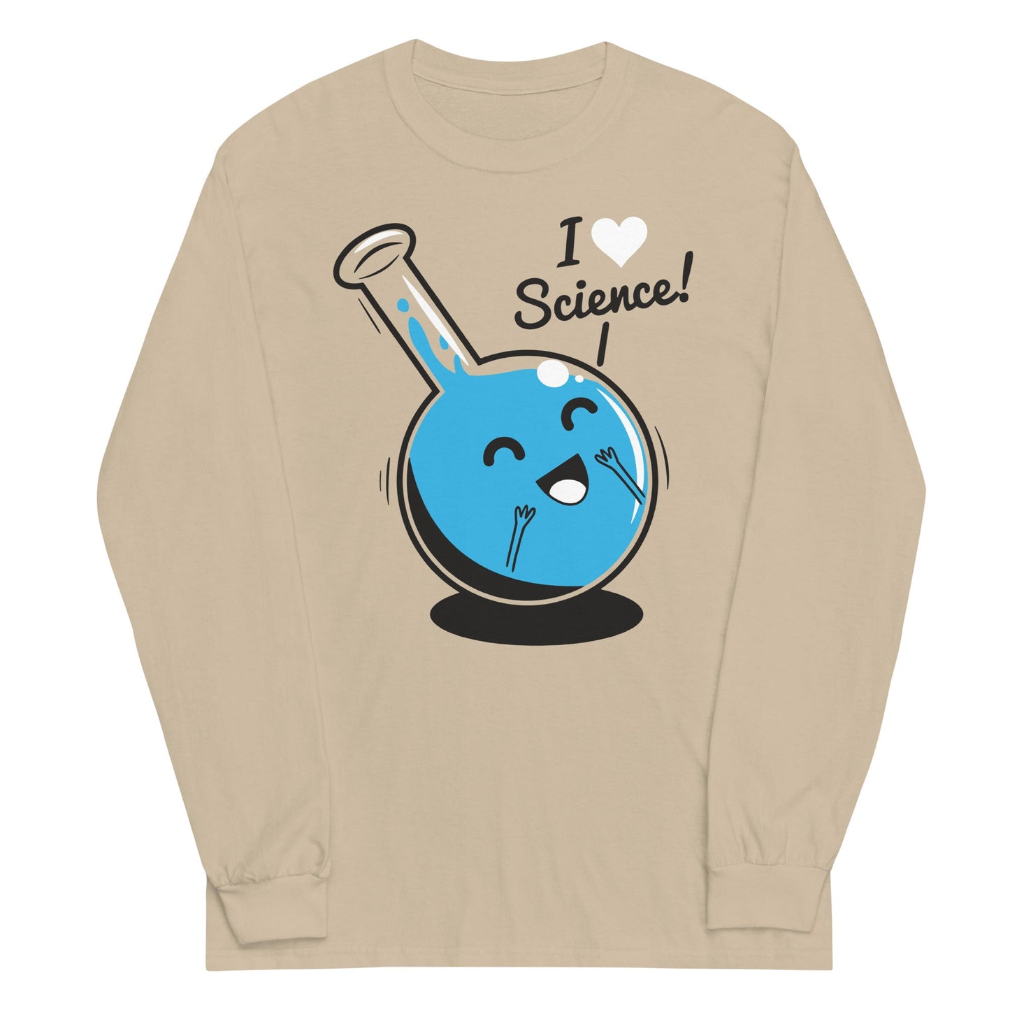 I Heart Science Unisex Long Sleeve Tee