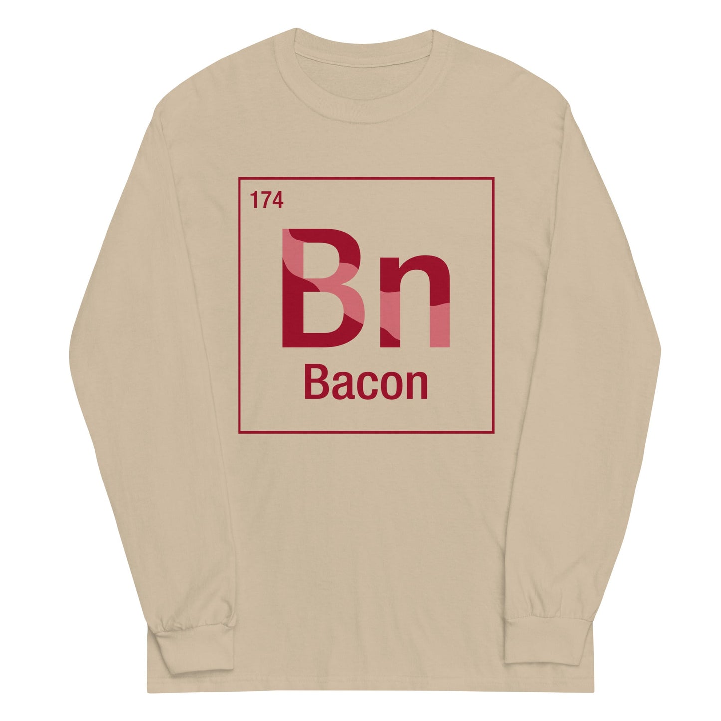 Bacon Element Unisex Long Sleeve Tee