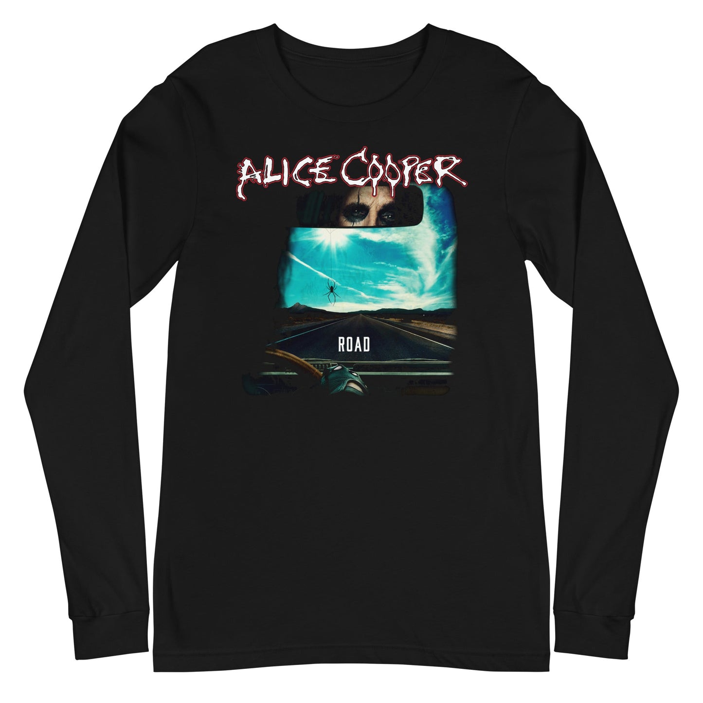 Alice Cooper On The Road Long Sleeve T Shirt Apparel