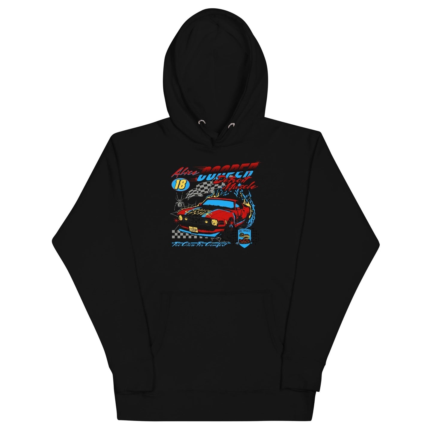 Alice Cooper Racecar Hoodie Apparel