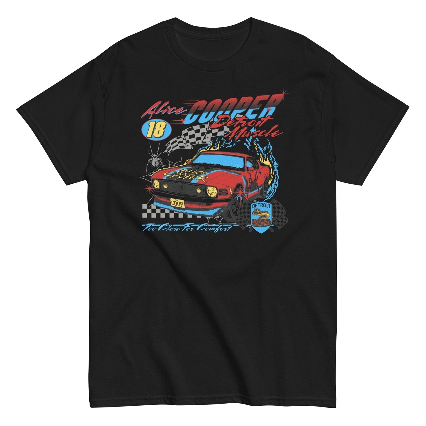 Alice Cooper Racecar T Shirt