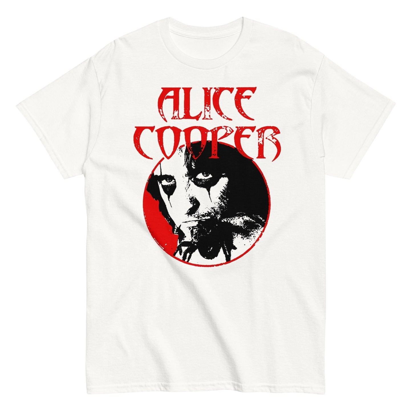 Alice Cooper Staring T Shirt White