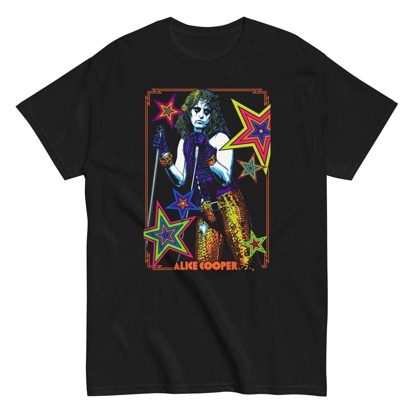 Alice Cooper Stars T Shirt
