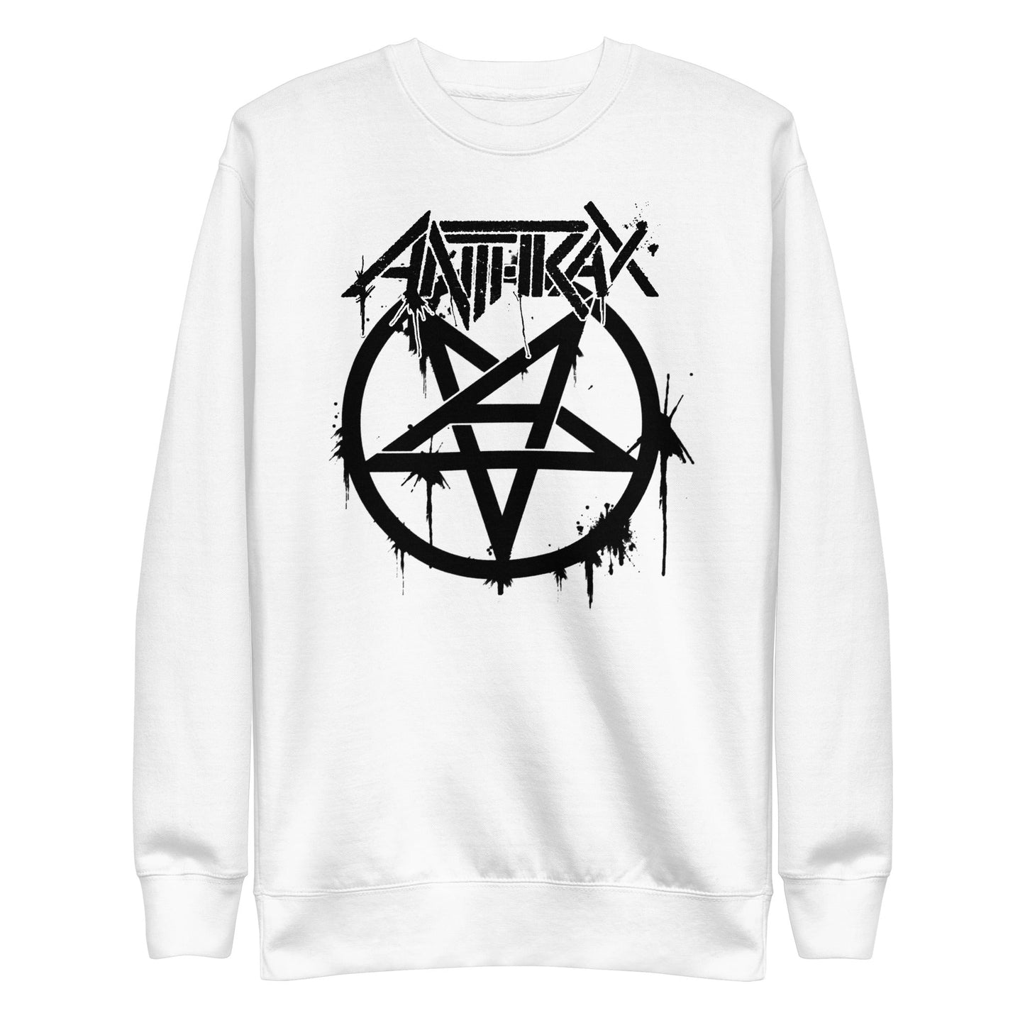 Anthrax Pentagram Logo Sweatshirt #1009 Apparel - clothing by TeeHivey.com