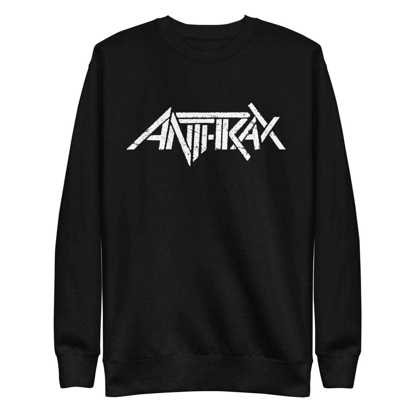 Anthrax White Core Logo Sweatshirt Apparel - clothing by TeeHivey.com