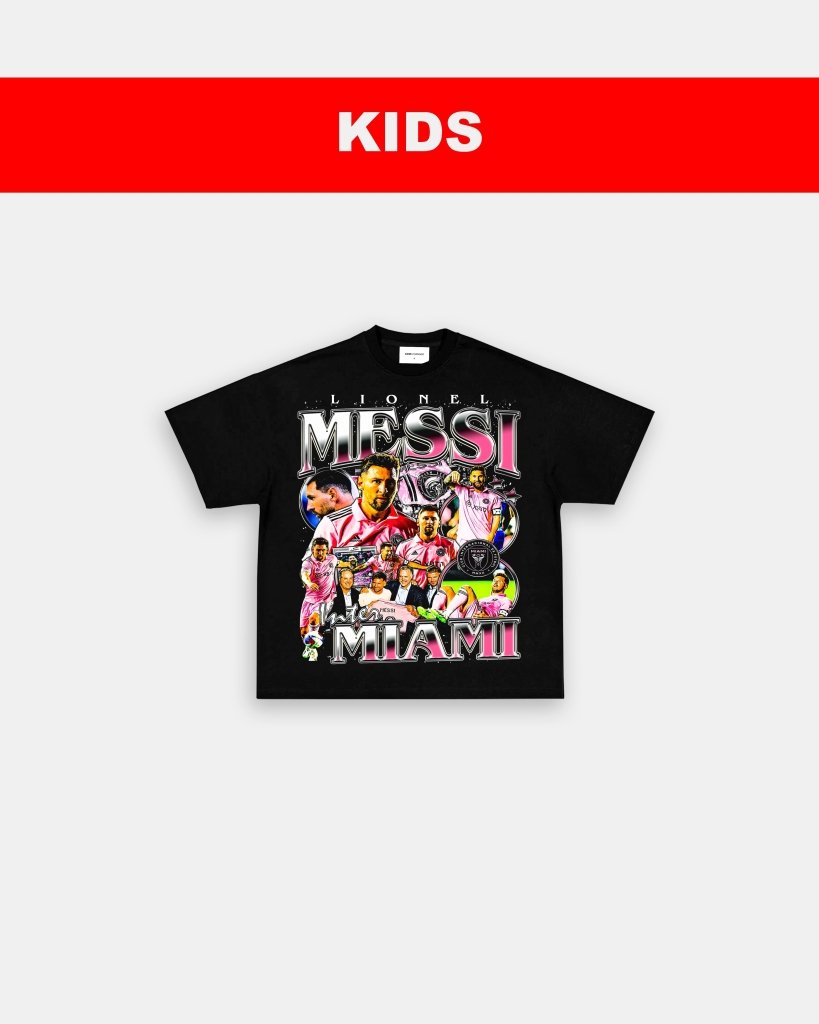 MESSI - INTER MIAMI - KIDS TEE Style001
