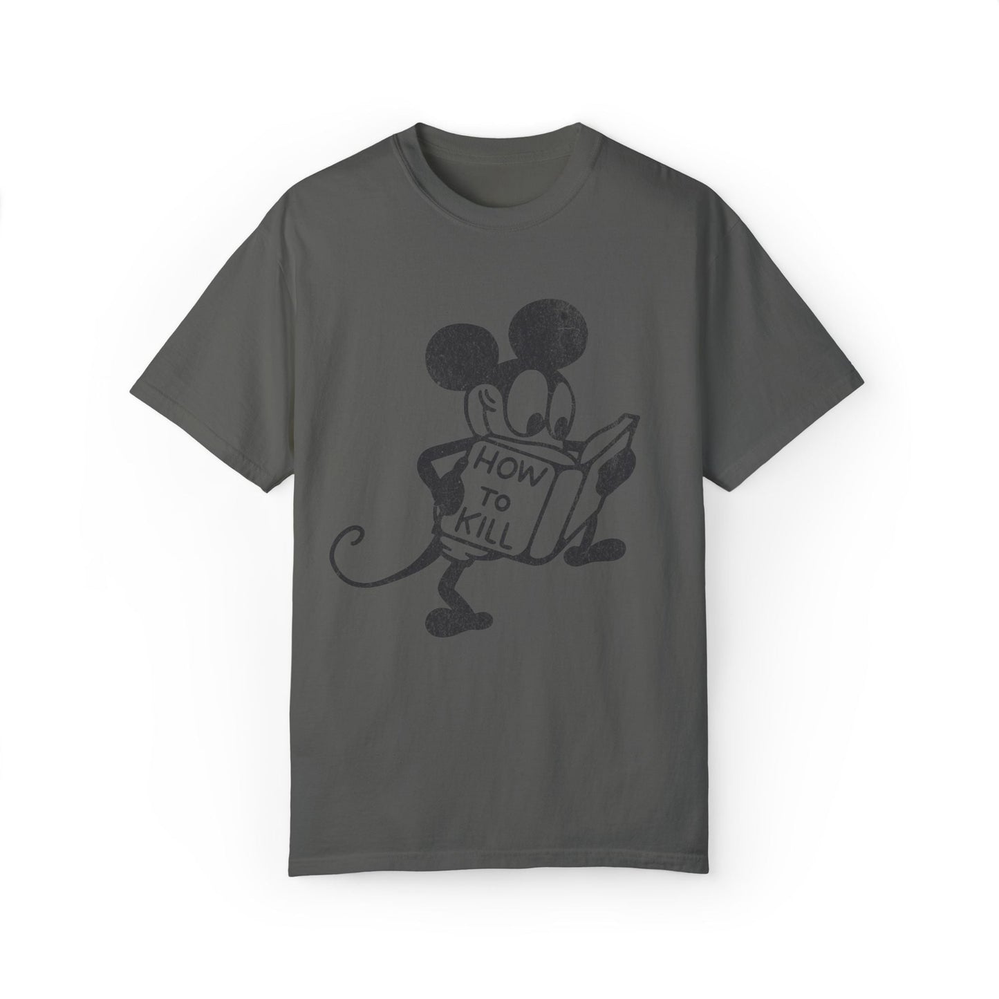 Mickey Mouse How To Kill Vintage T-shirt.