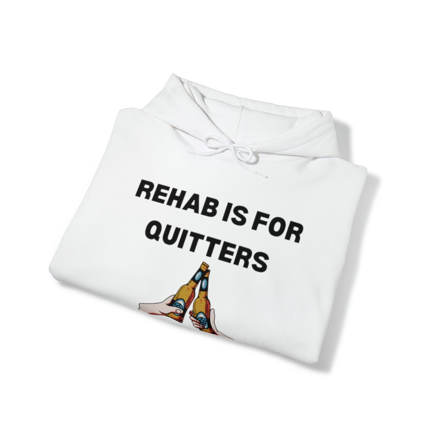 Rehab is for Quitters Hoodie - clothing by TeeHivey.com (Image 2)