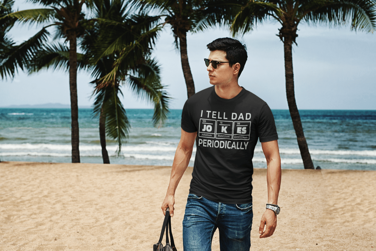 I Tell Dad Jokes Periodically Funny Unisex T-Shirt