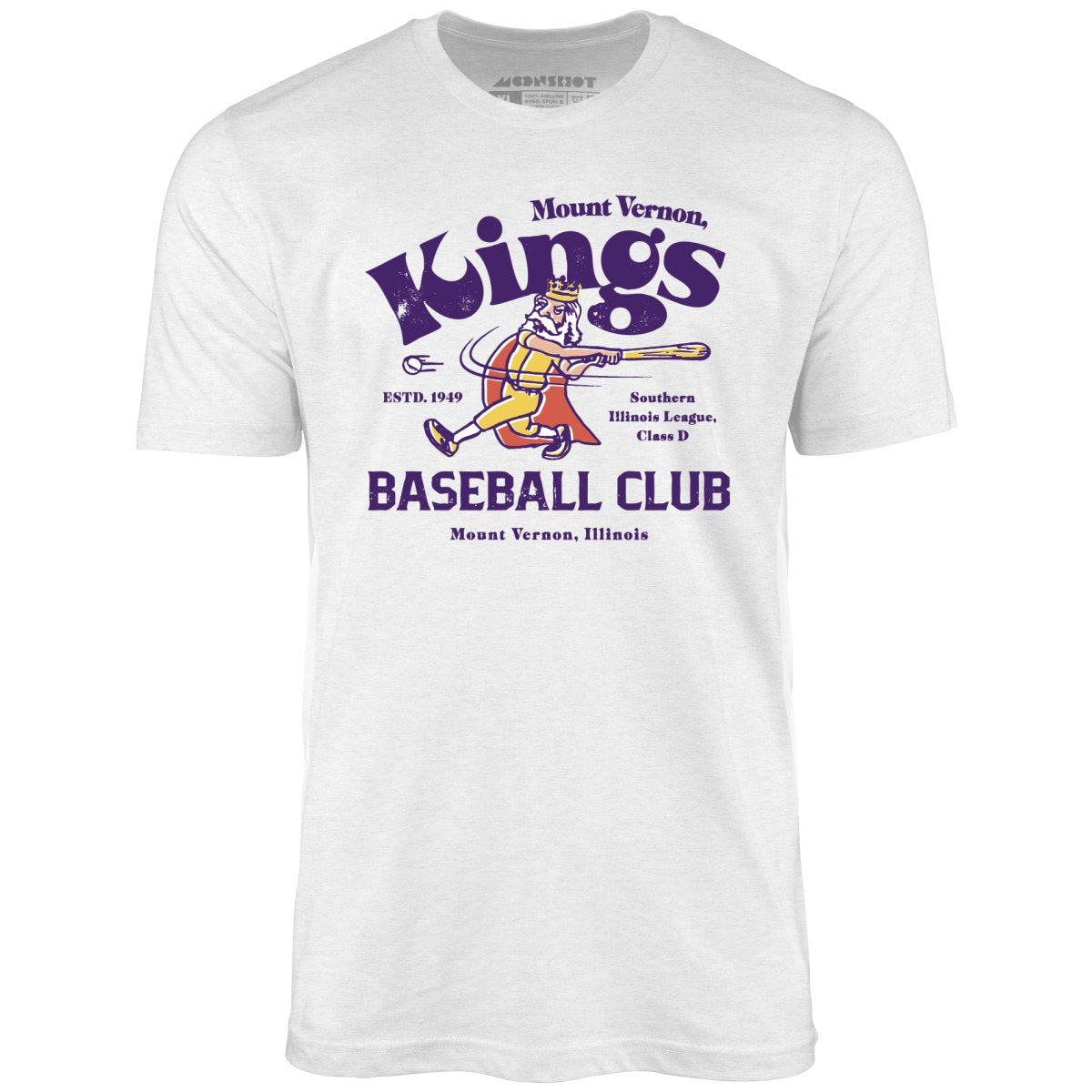 Mount Vernon Kings - Illinois - Vintage Defunct Baseball Teams - Unisex T-Shirt