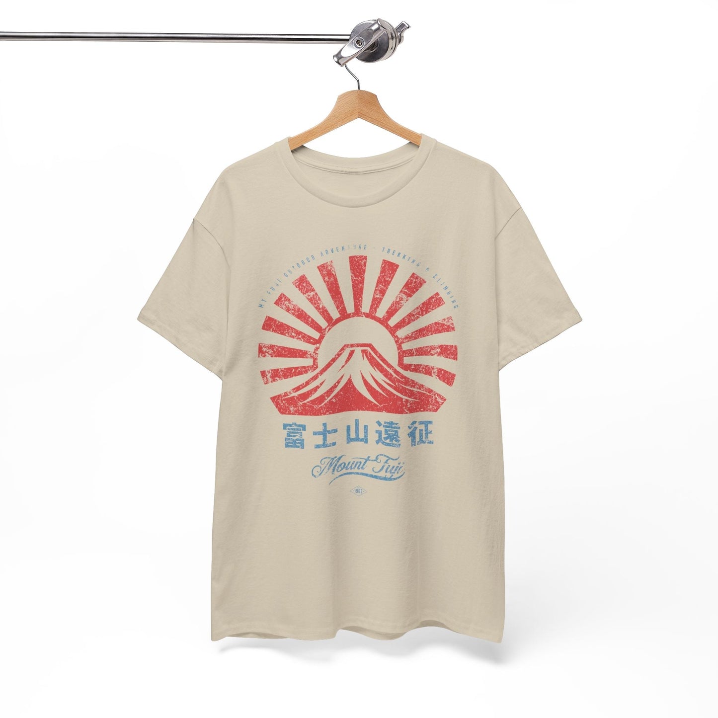 Mt Fuji Vintage Faded Graphic Tee